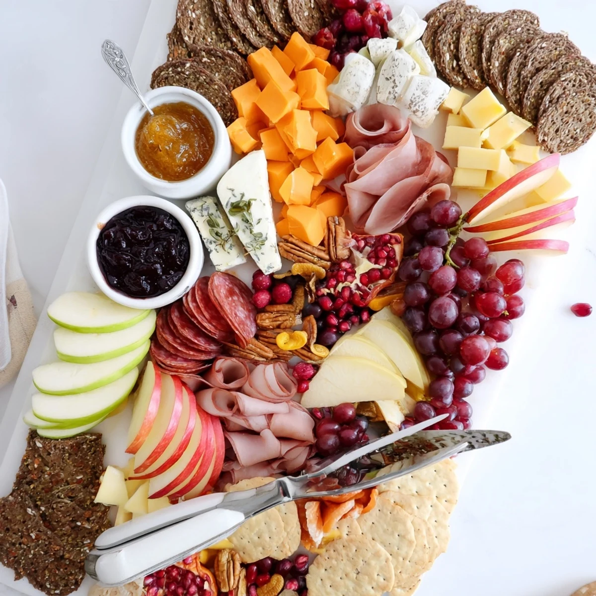 Autumn Chaos Charcuterie Board