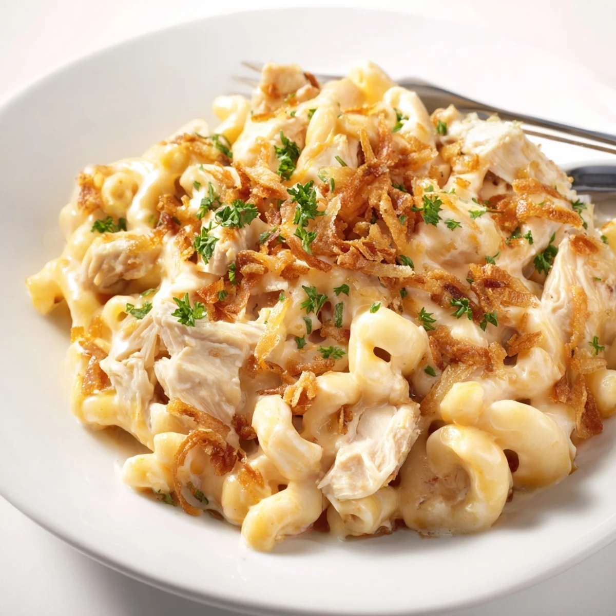 One-Pot Honey BBQ Chicken Mac
