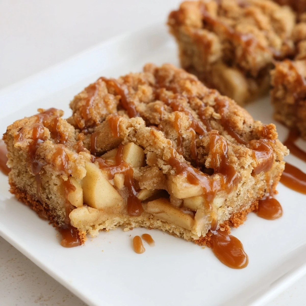 Caramel Apple Cookie Bars