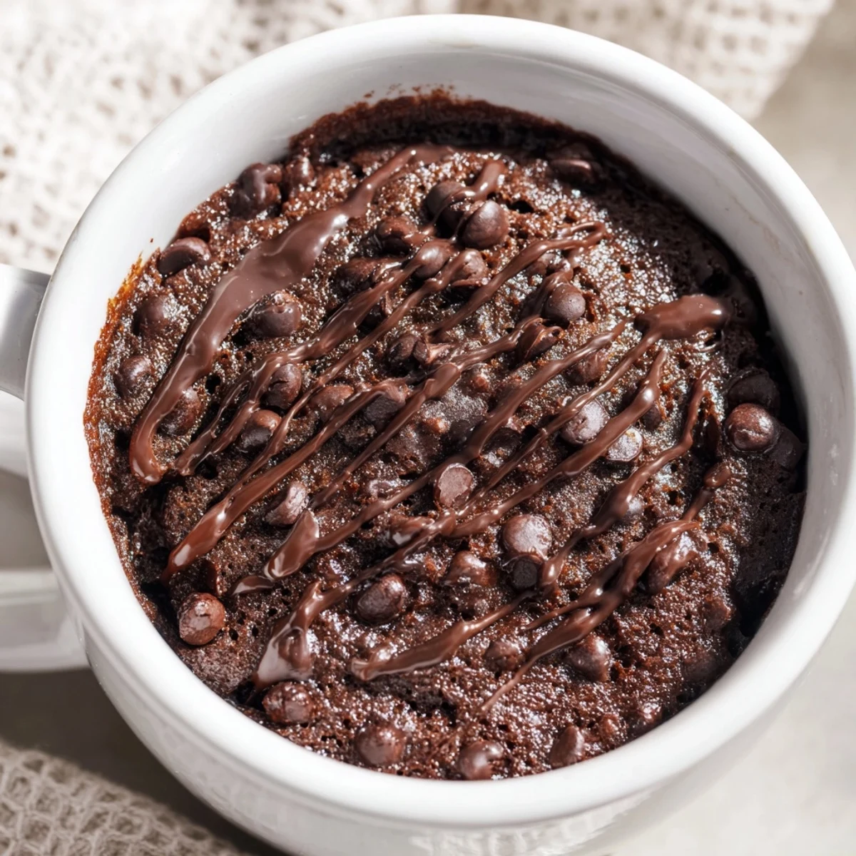 Microwaved Mug Chocolate Cake
