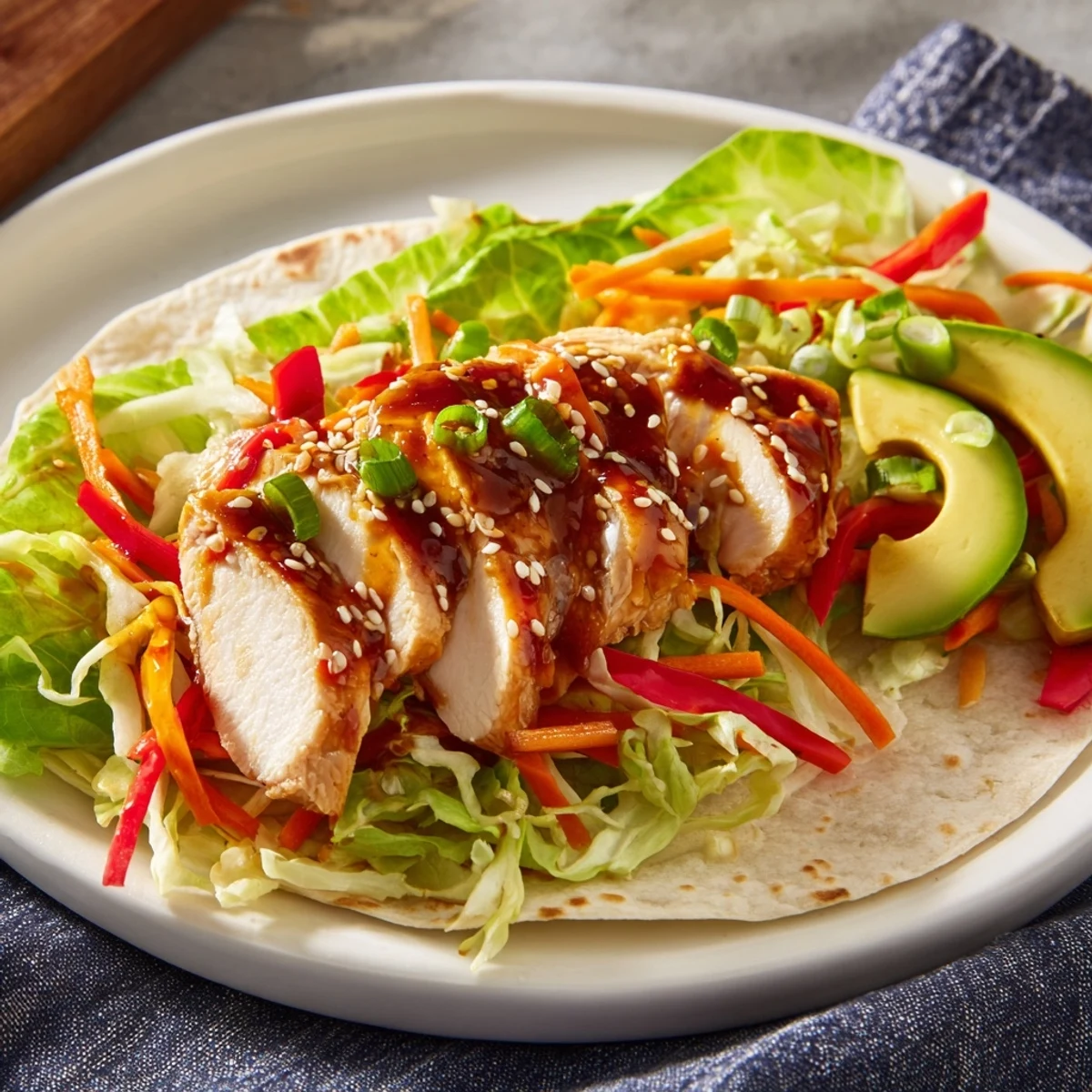 Teriyaki Chicken Wrap