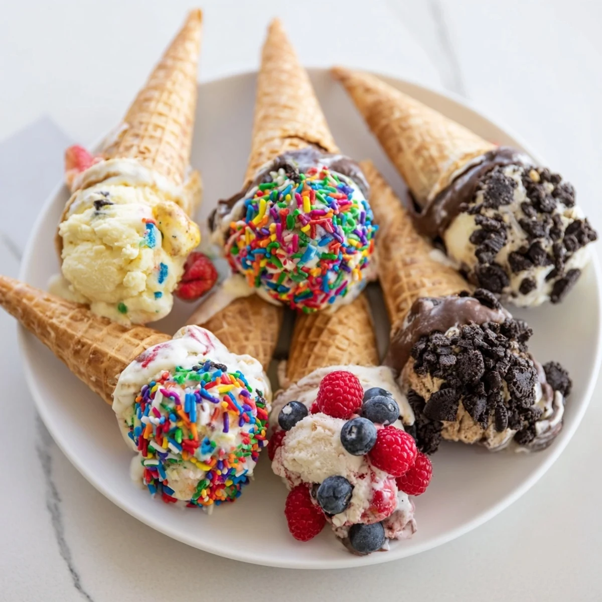 Ice Cream Cone Grazing Board