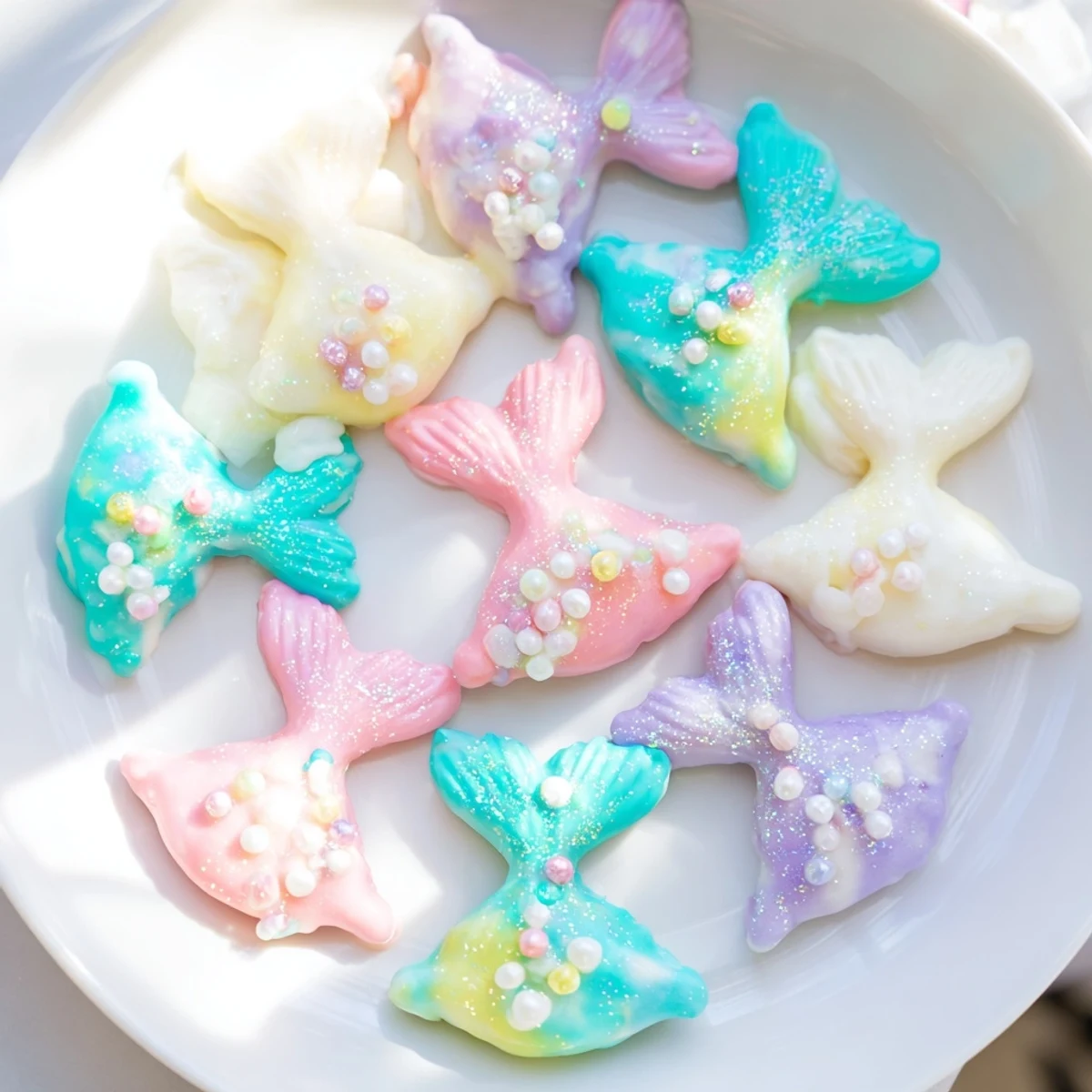 Delicate Mermaid Tail Madeleines