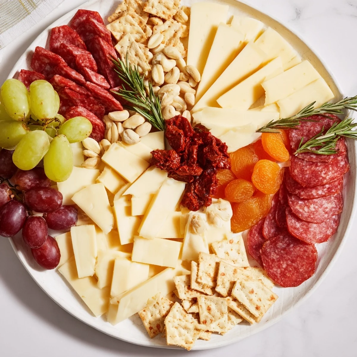 Geometric Gala Cheese Meats
