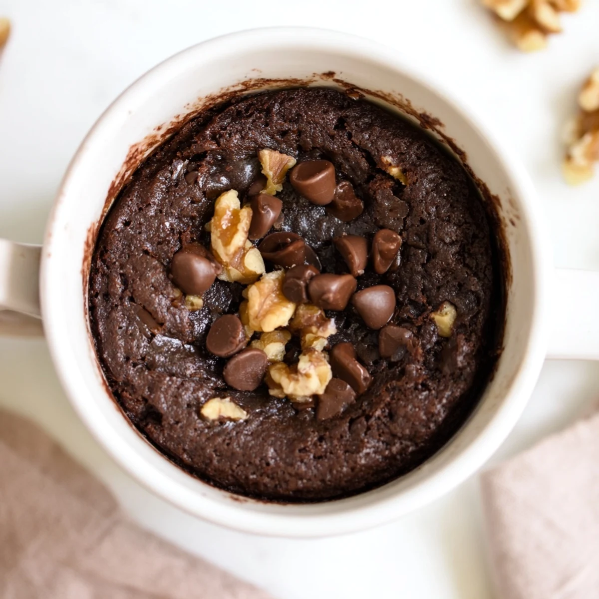 Mug Brownie Chocolate Cake