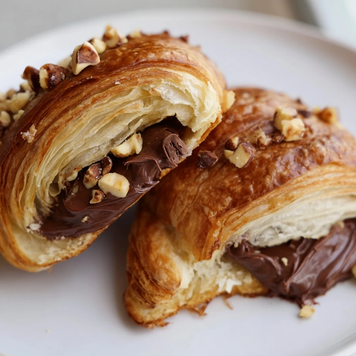 3-Ingredient Nutella Croissants