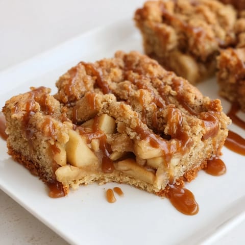 Caramel Apple Cookie Bars