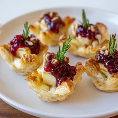 Express Cranberry Brie Bites