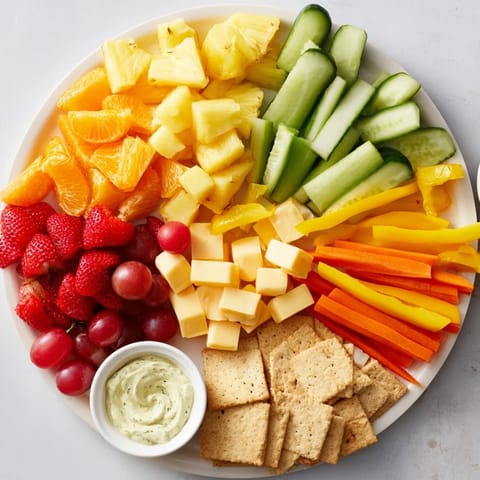 Sunshine snack tray vibrant