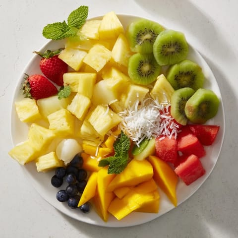 Tropical Pineapple Fruit Platter