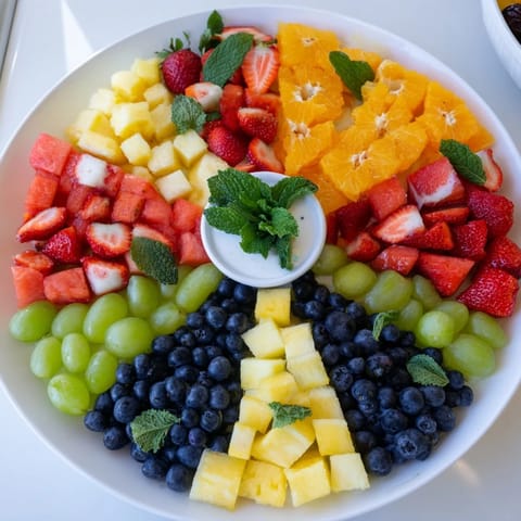 Beach Ball Fruit Platter
