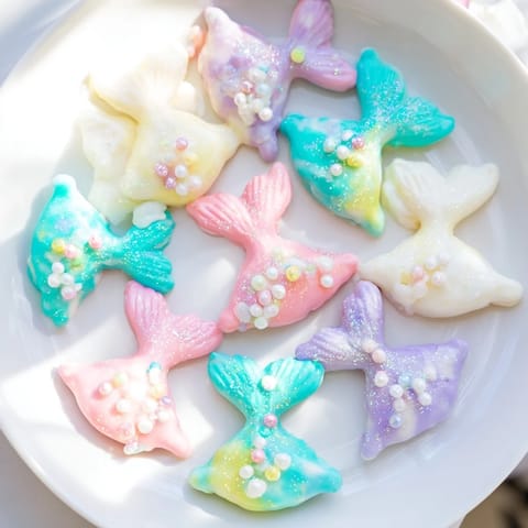 Delicate Mermaid Tail Madeleines