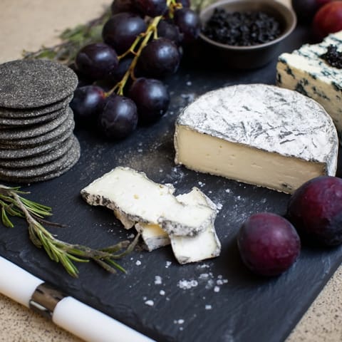 Monochrome Gray Stone Cheese