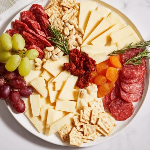 Geometric Gala Cheese Meats