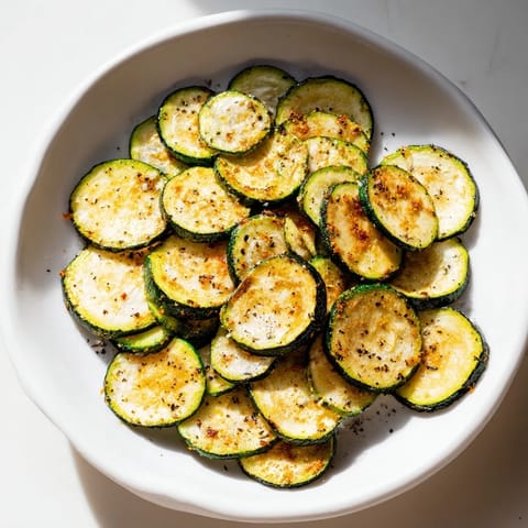 Crispy Zucchini Chips Snack
