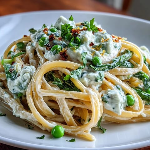 Creamy ricotta and lemon linguine with peas, tossed in a bright citrus sauce and sprinkled with Parmesan.  