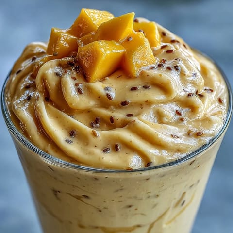 Mango Coconut Chia Smoothie