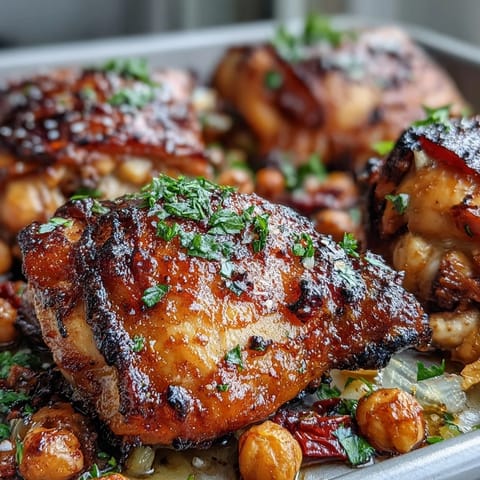Harissa Chicken Traybake