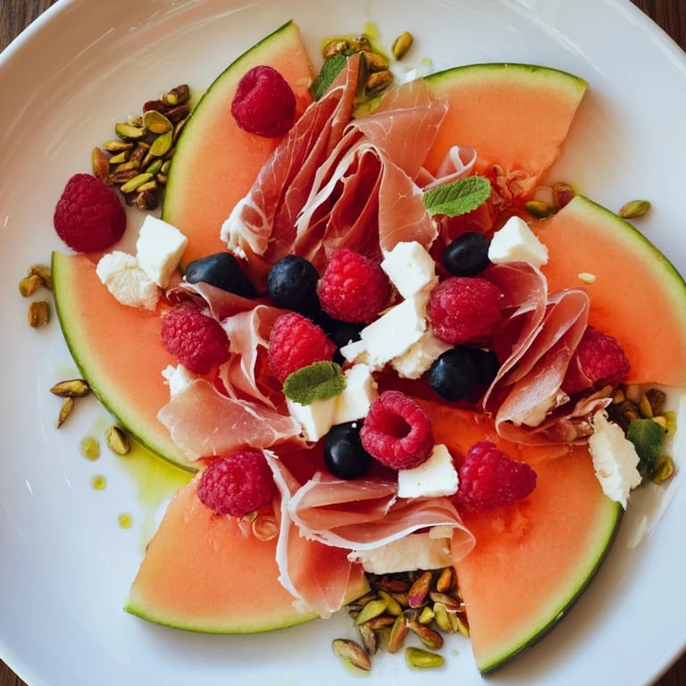 Delectable Watermelon Slice Charcuterie, showcasing watermelon, mozzarella, and pistachios for a perfect summer snack board.