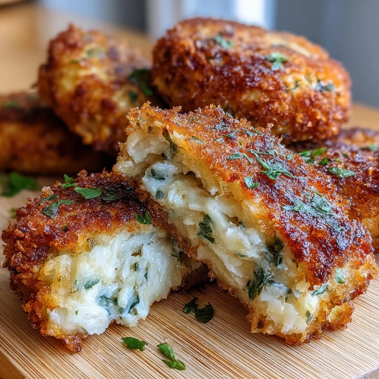 Smoky Crispy Mackerel Potato Cakes, golden brown and ready to be enjoyed as a light meal.